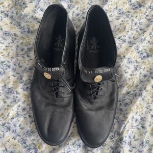 Opening Ceremony Shoes Mens Size 44 Polished Leather Derby Lace Up Portuguese